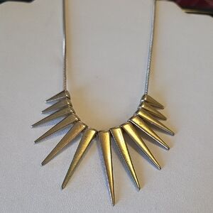 Gold Spike Necklace